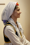 Bosnian Dancer in Traditional Dress, 2012 by Becky Field