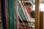 Bhutanese Weaving, 2014 by Becky Field