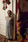 Somali Girl in Doorway, 2013 by Becky Field