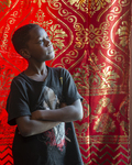 Somali Boy at Home, 2017 by Becky Field